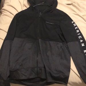 Large American Eagle zip up hoodie